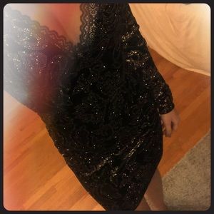 Guess shimmer dress.